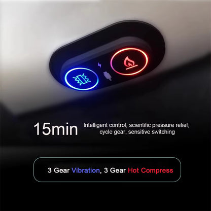 Electric Vibration Massage Cushion – Hip & Lower Back Relief