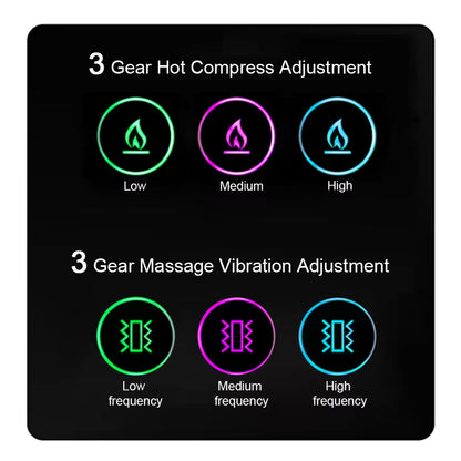 Electric Vibration Massage Cushion – Hip & Lower Back Relief