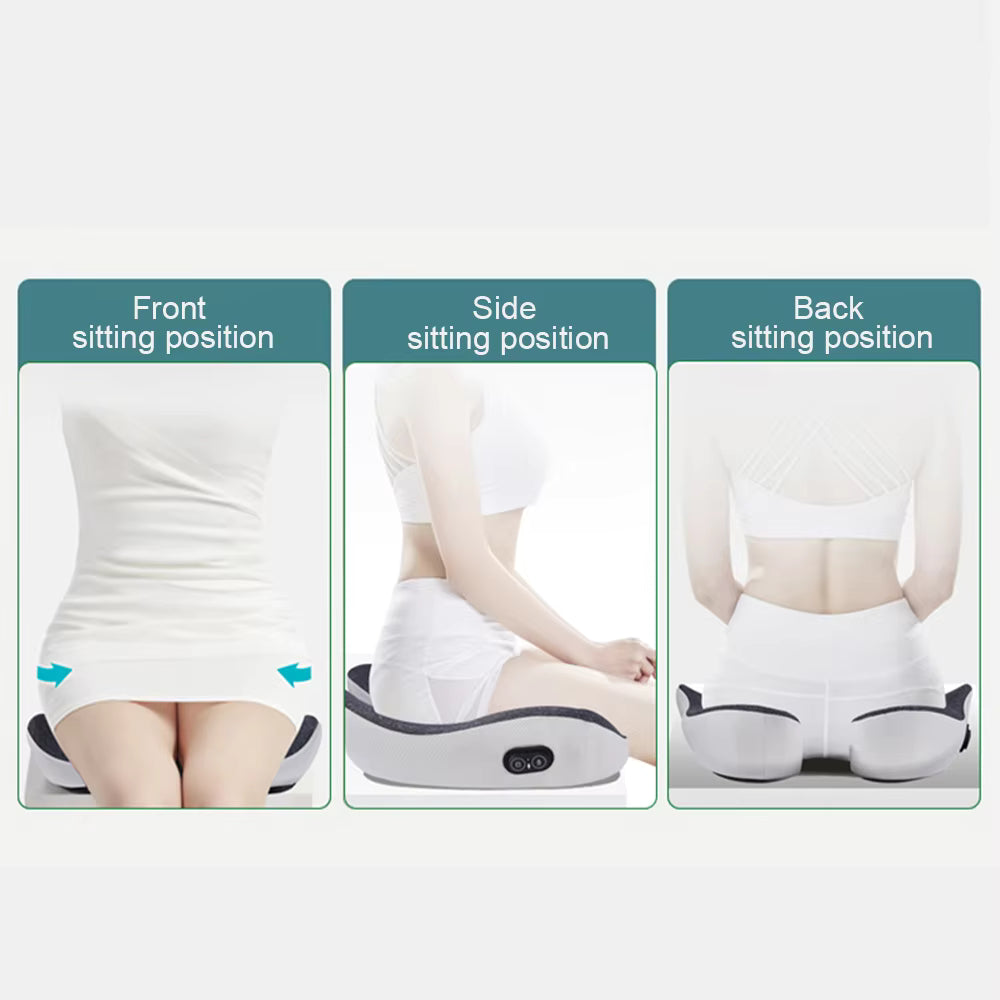 Electric Vibration Massage Cushion – Hip & Lower Back Relief
