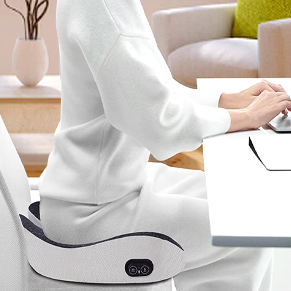 Electric Vibration Massage Cushion – Hip & Lower Back Relief